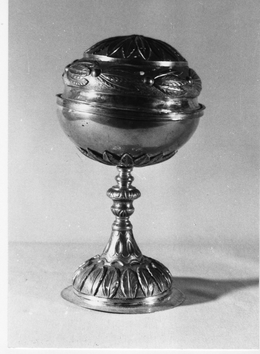 pisside, opera isolata - bottega italiana (sec. XVII)