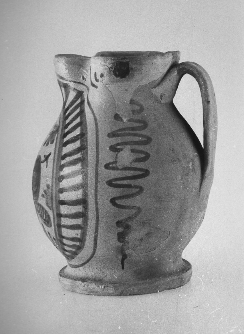 boccale, opera isolata - bottega laziale (sec. XVI)