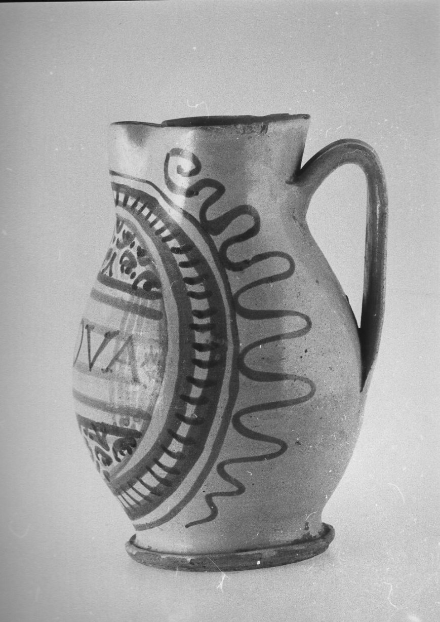 boccale, opera isolata - bottega laziale (sec. XVI)