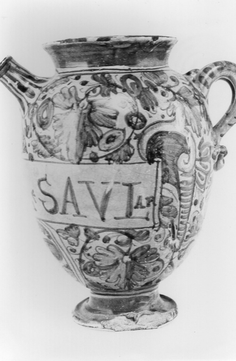 brocca, opera isolata - bottega toscana (sec. XVII)