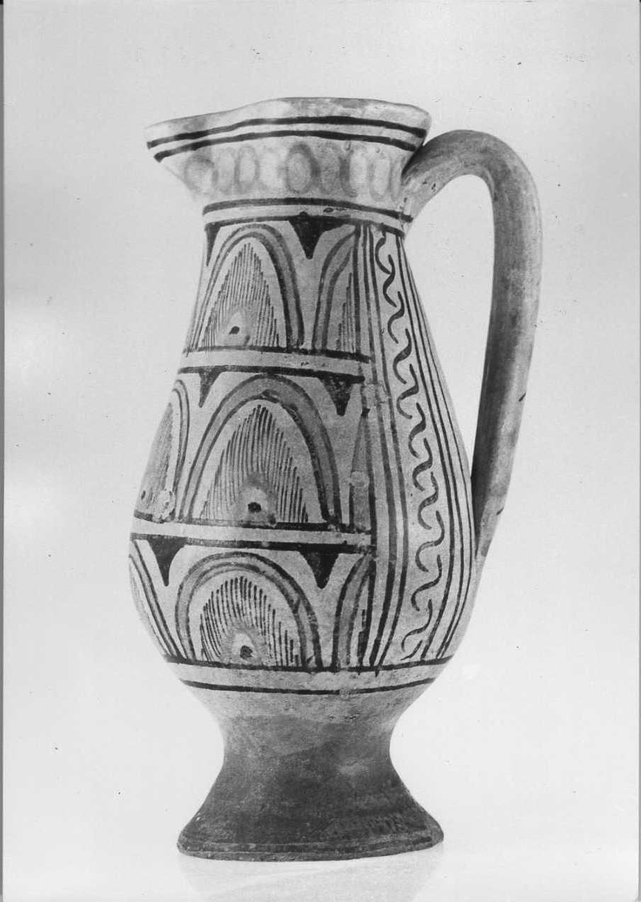 boccale, opera isolata - bottega umbra (sec. XIV)