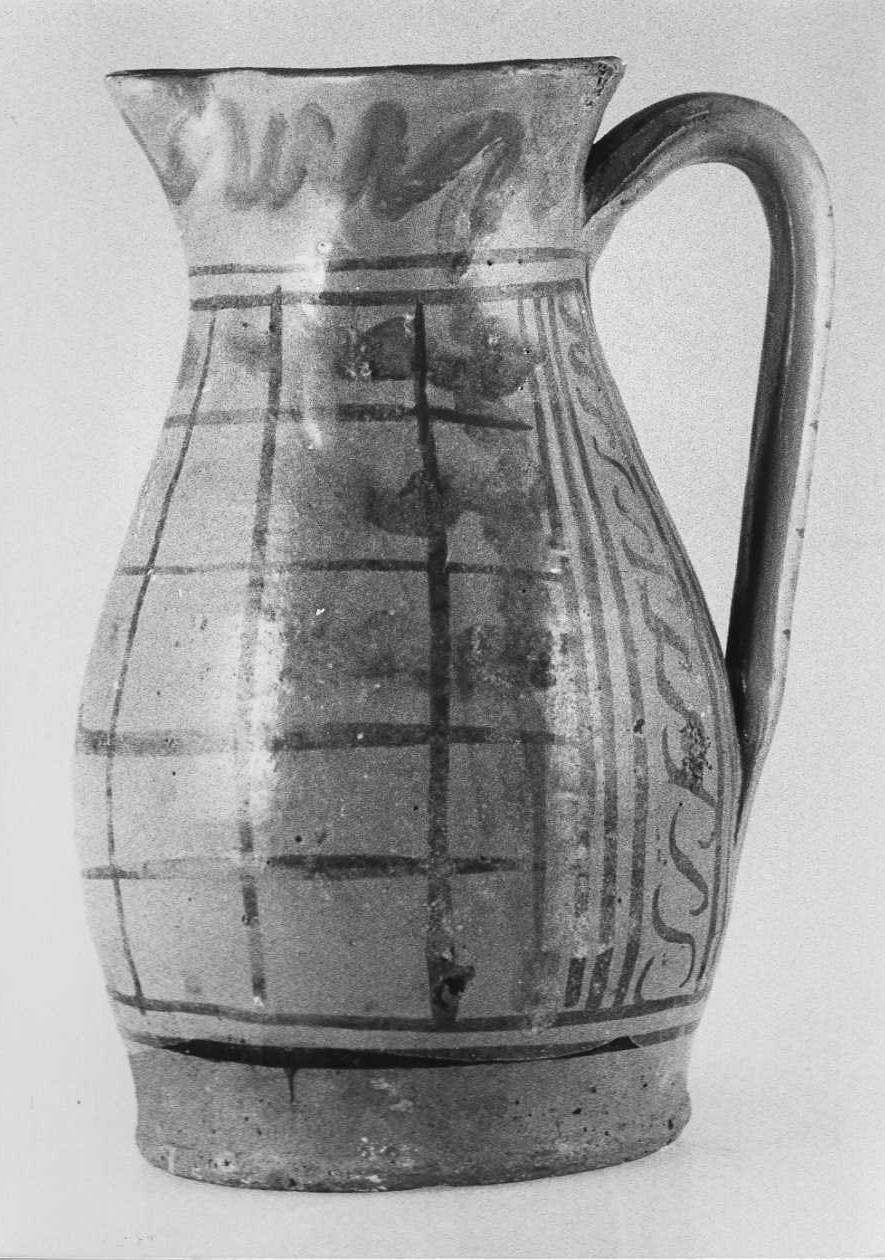 boccale, opera isolata - bottega laziale (fine sec. XIV)