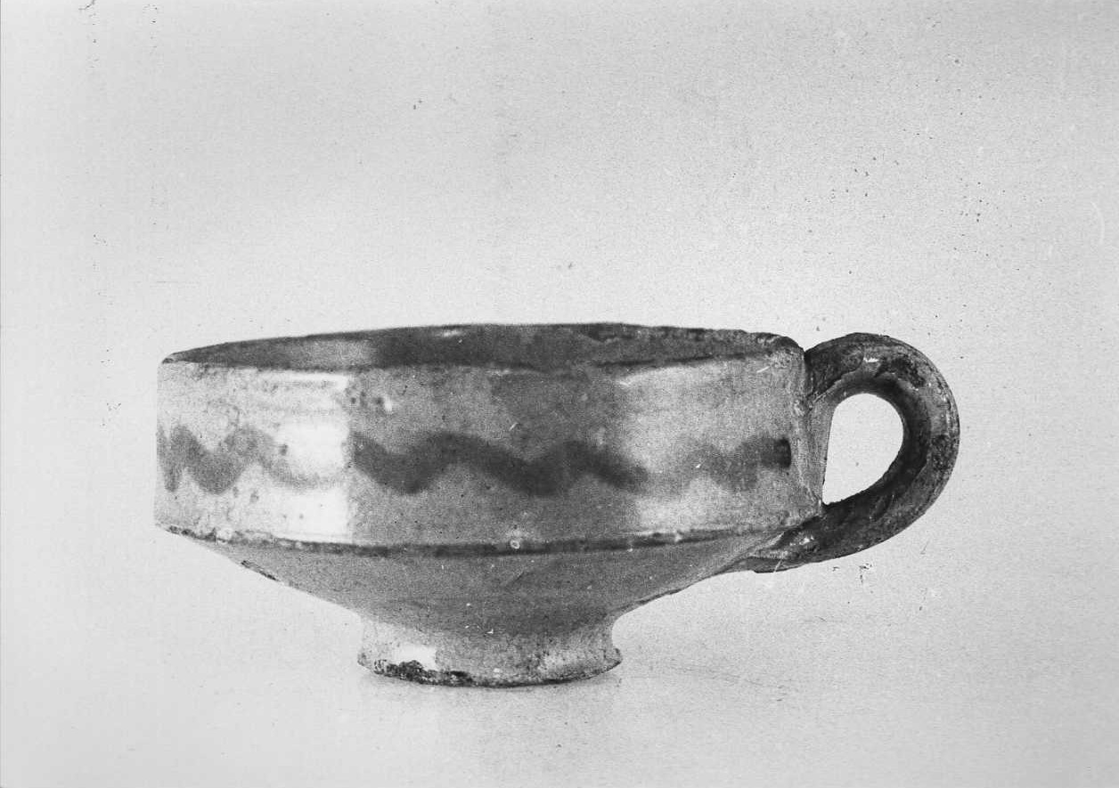 coppetta, opera isolata - bottega Italia centrale (fine sec. XIV)