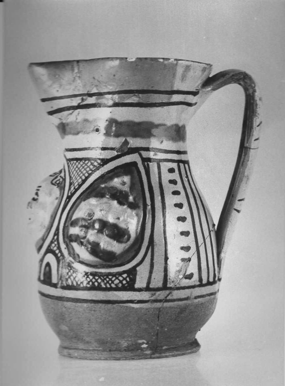 boccale, opera isolata - bottega Italia centrale (sec. XIV)