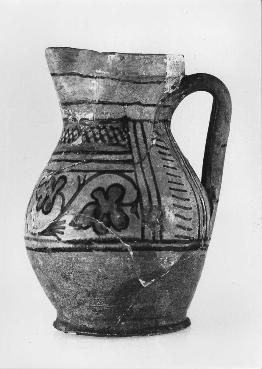 boccale, opera isolata - bottega Italia centrale (sec. XIV)