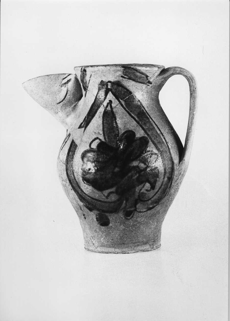 boccale, opera isolata - bottega Italia centrale (sec. XIV)