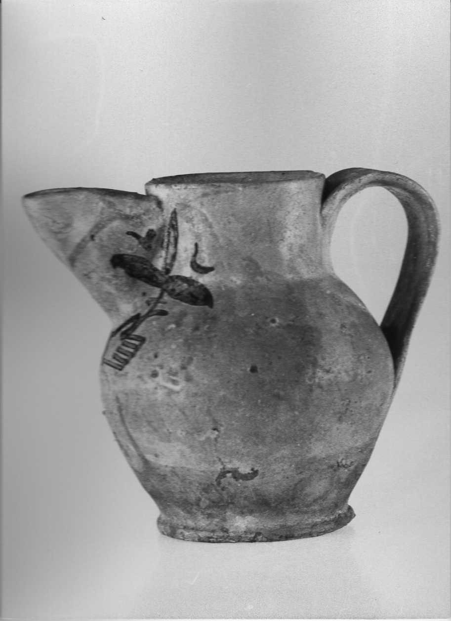 boccale, opera isolata - bottega Italia centrale (fine/inizio secc. XIV/ XV)