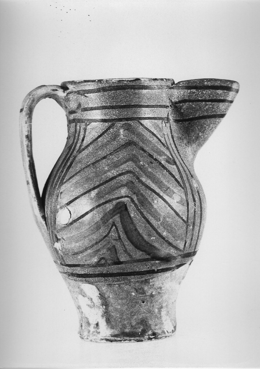 boccale, opera isolata - bottega Italia centrale (sec. XIV)