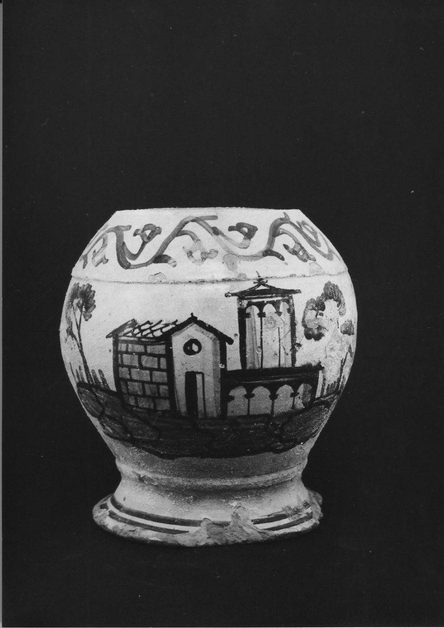 brocca, opera isolata - bottega pugliese (sec. XIX)