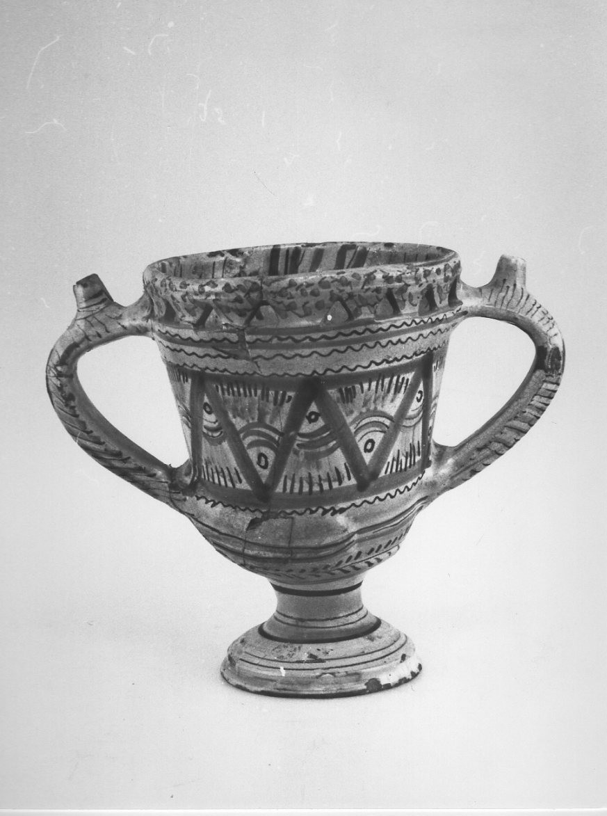 calice, opera isolata - bottega campana (sec. XIX)