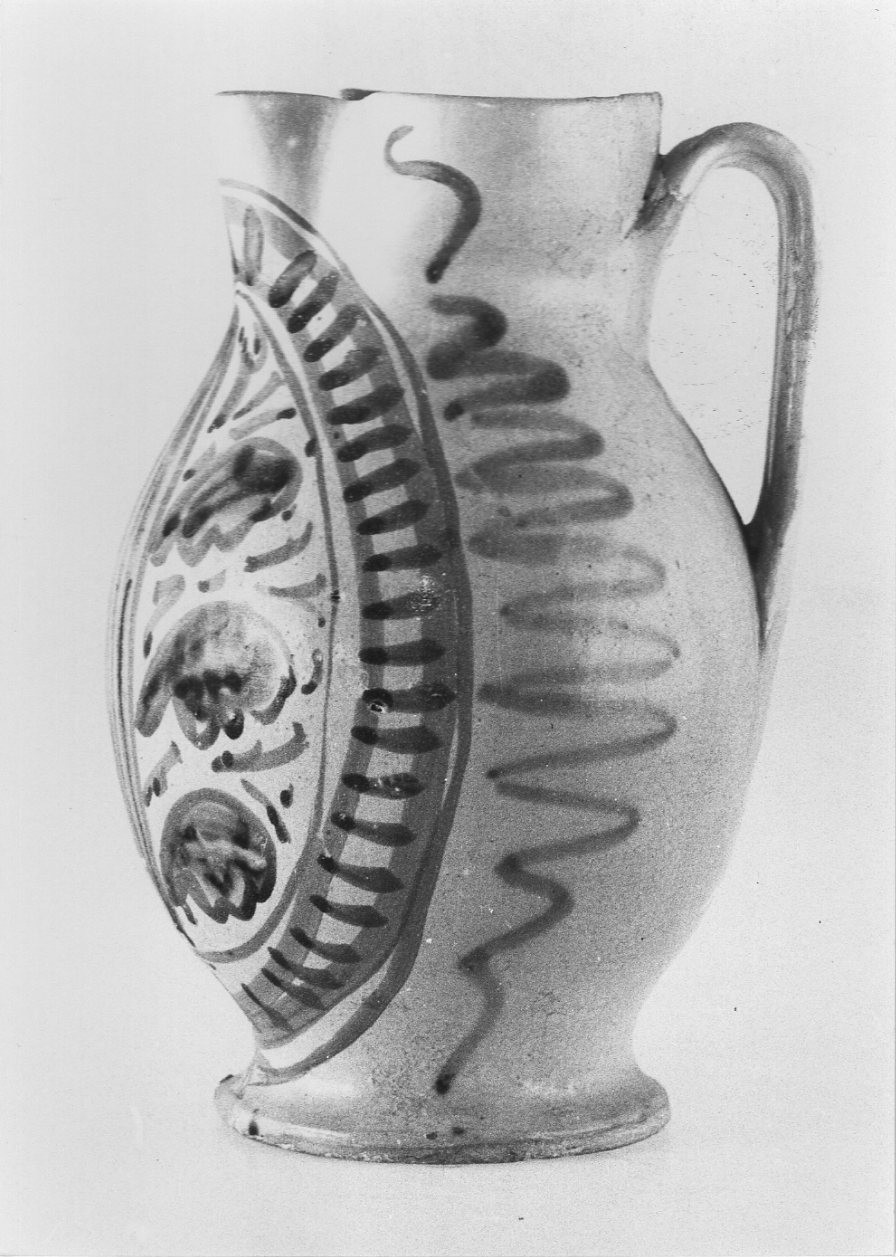 boccale, opera isolata - bottega laziale (sec. XVI)