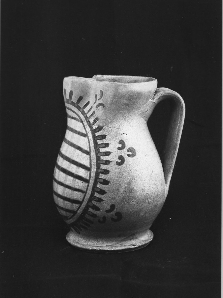 boccale, opera isolata - bottega Italia centrale (sec. XVII)