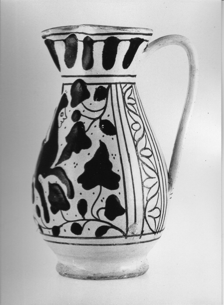 boccale, opera isolata - bottega laziale (prima metà sec. XV)