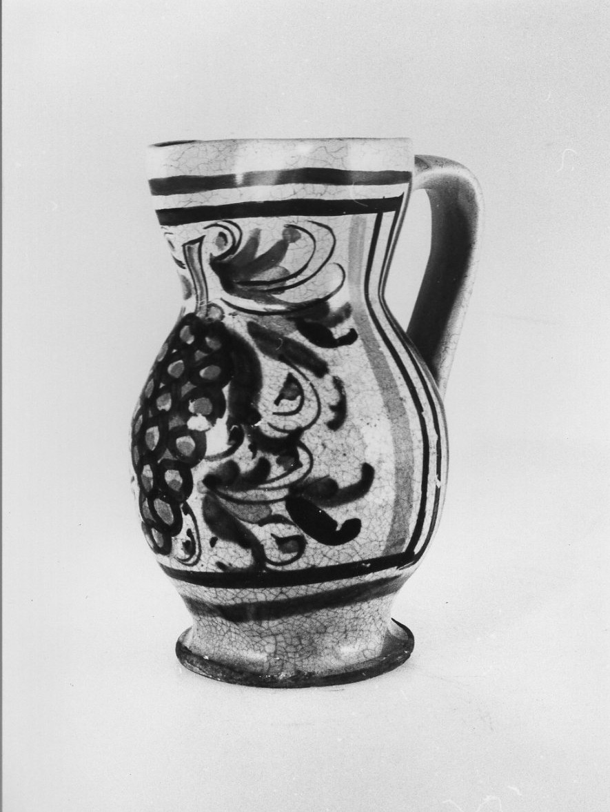 boccale, opera isolata - bottega laziale (sec. XVI)