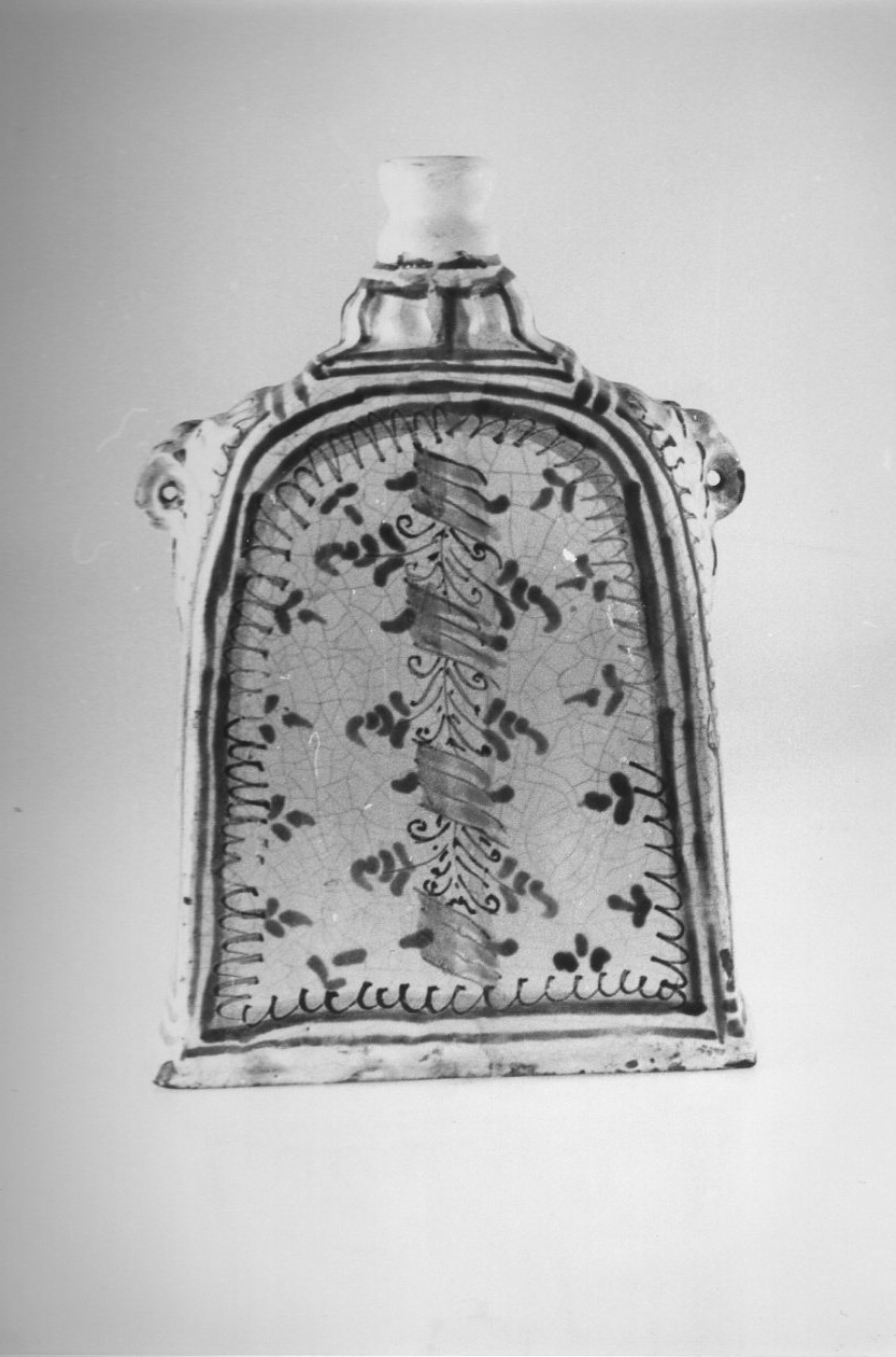 fiasca, opera isolata - bottega di Castelli (sec. XVII)