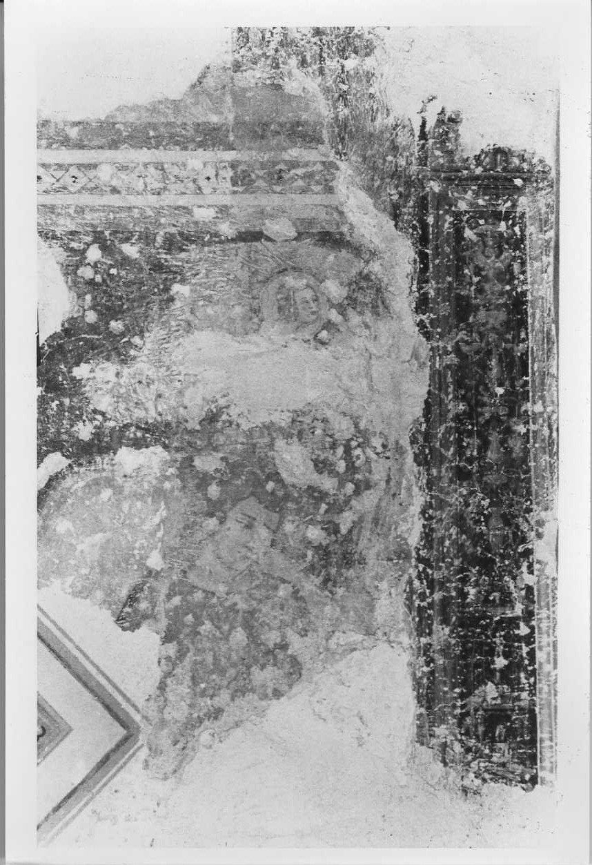 dipinto, frammento - ambito umbro (seconda metà sec. XIV)