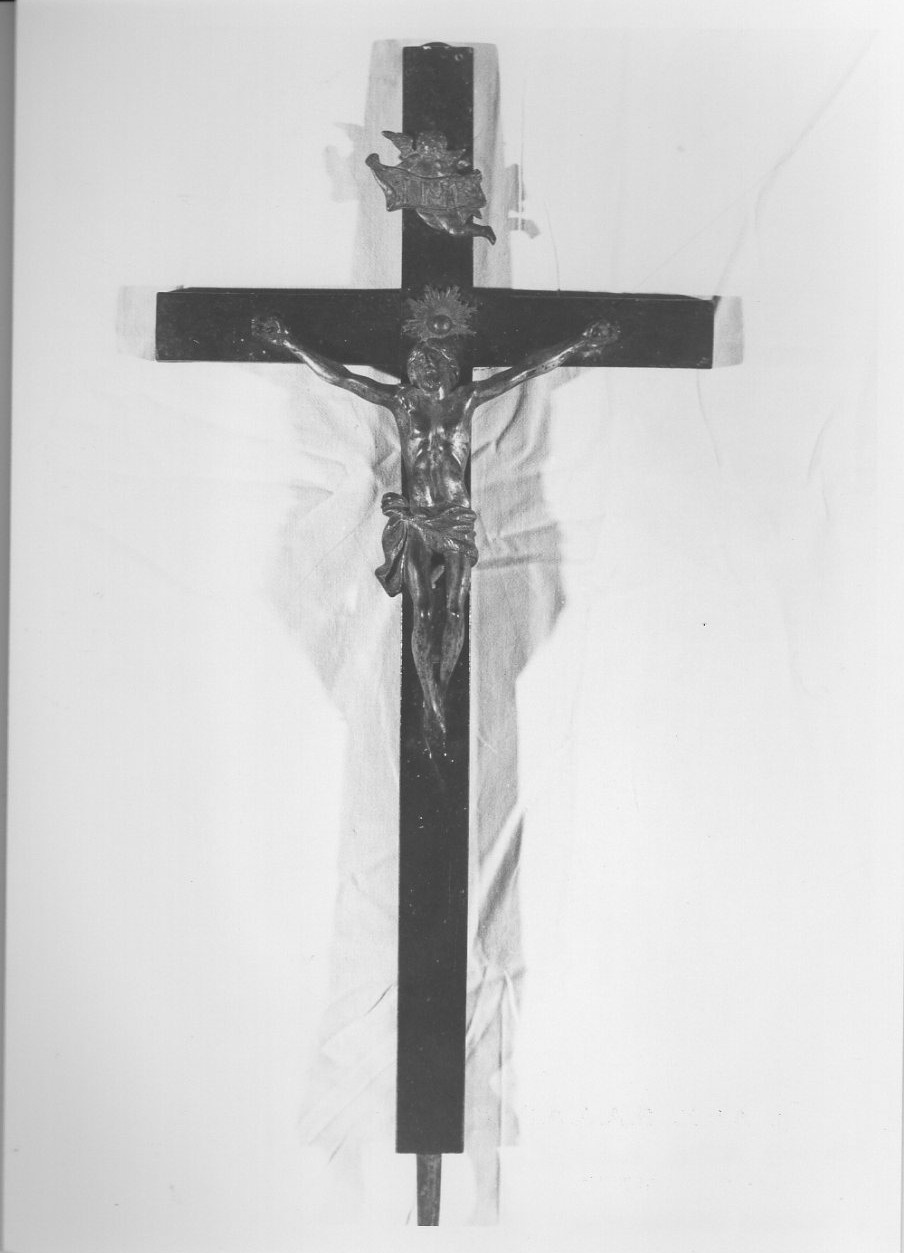Cristo crocifisso (crocifisso, opera isolata) - bottega umbra (sec. XVIII)
