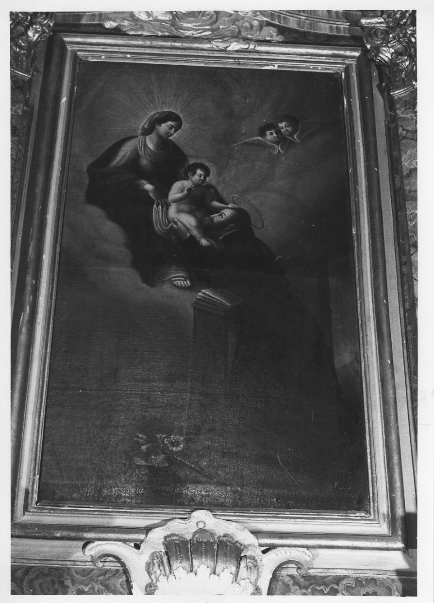 miracolo della Madonna per intercessione di San Gaetano da Thiene (dipinto, elemento d'insieme) - ambito umbro (sec. XVIII)