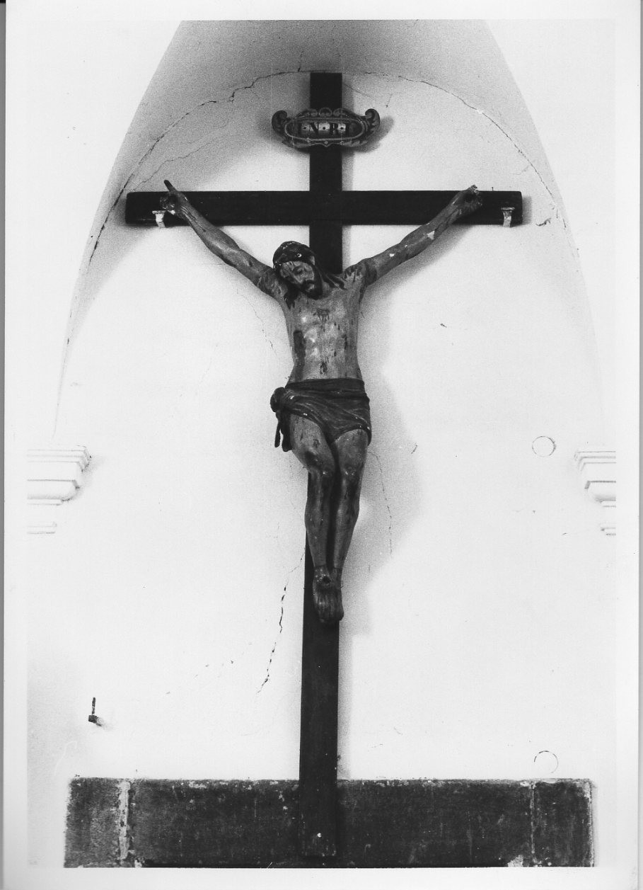 Cristo crocifisso (crocifisso, opera isolata) - bottega umbra (sec. XVIII)