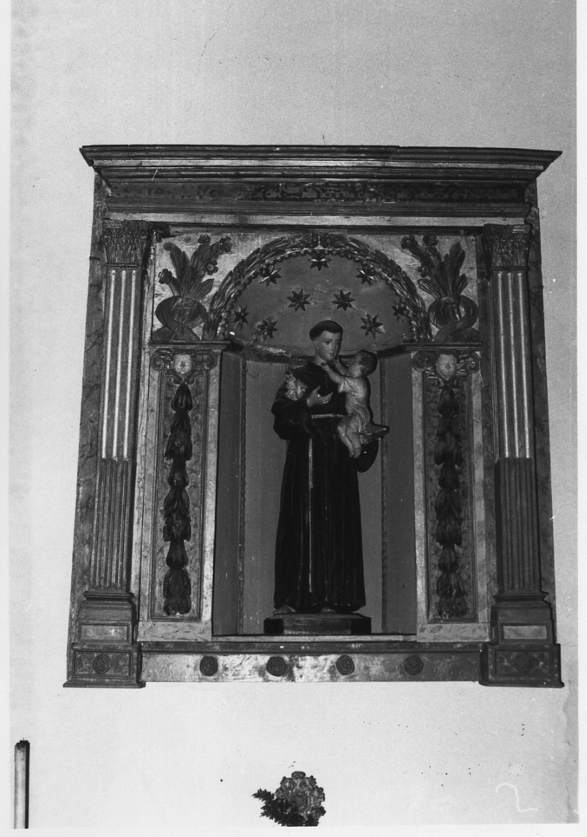 mostra d'altare, opera isolata - bottega umbra (sec. XVII)