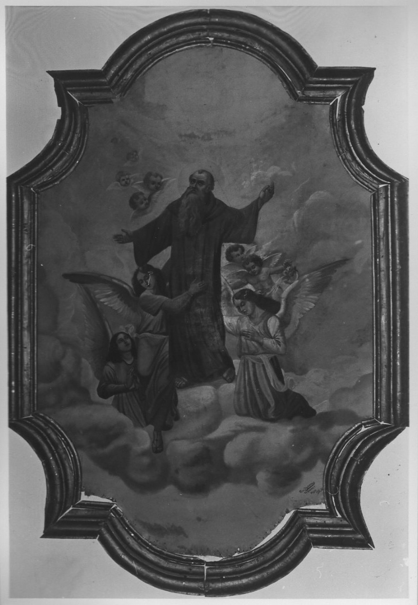 San Benedetto (dipinto, opera isolata) di Discepoli Pico (sec. XX)