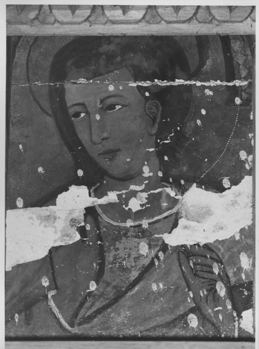 San Giovanni Evangelista (dipinto, elemento d'insieme) di Domenico di Giacomo da Leonessa (attribuito) (sec. XV)