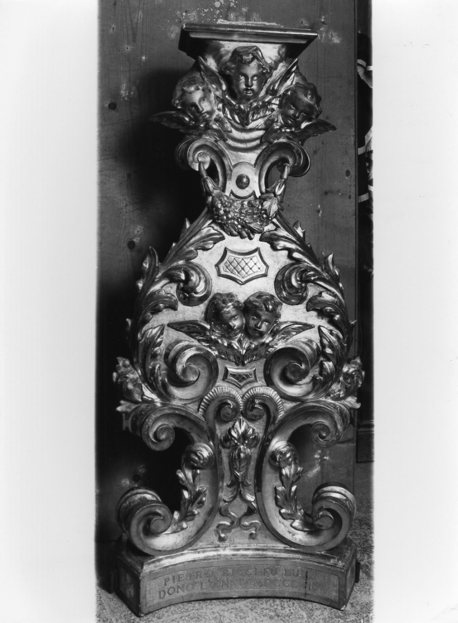 base di ostensorio, opera isolata - bottega umbra (sec. XX)