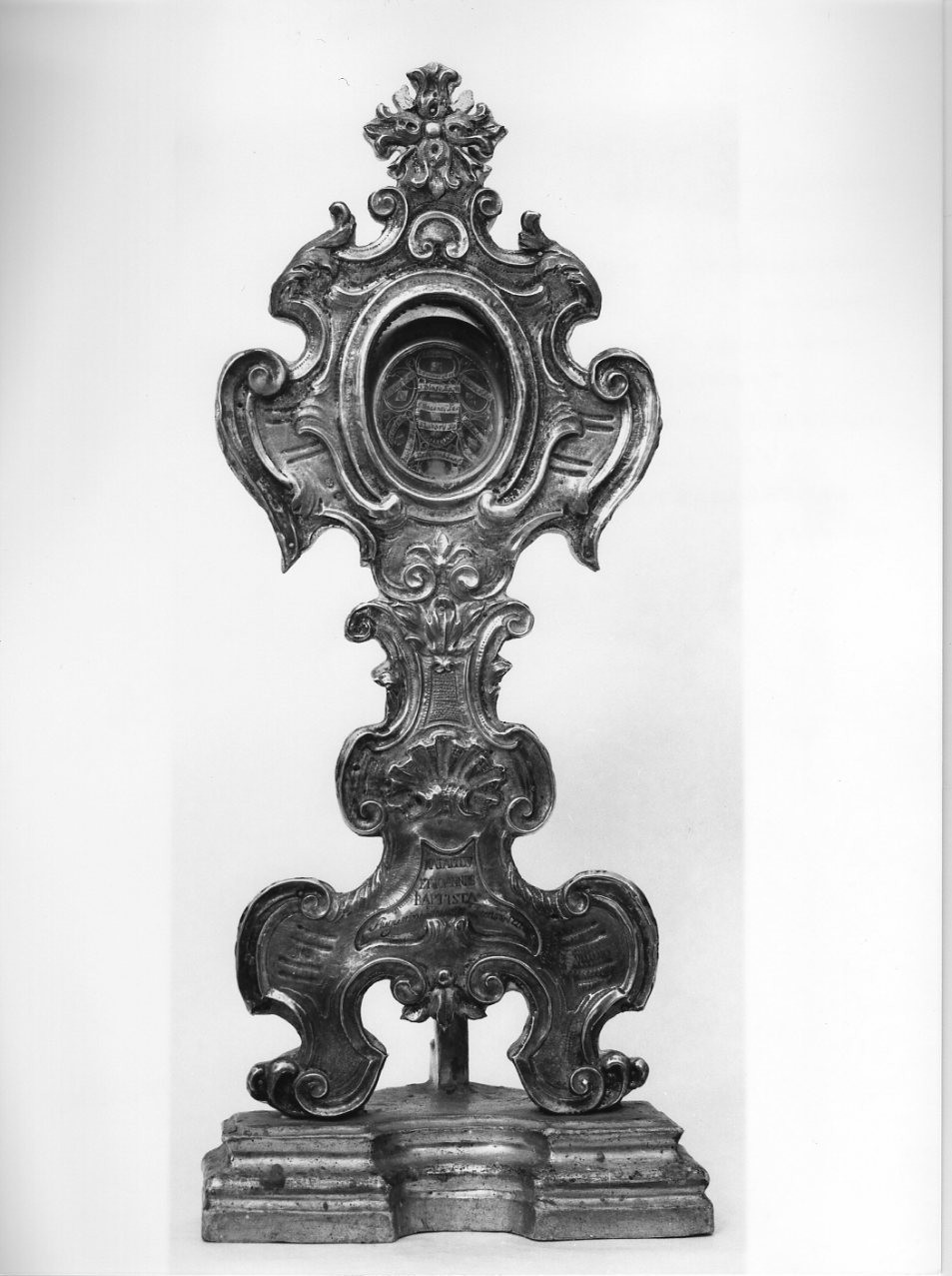 reliquiario - a ostensorio, opera isolata - bottega umbra (sec. XVIII)