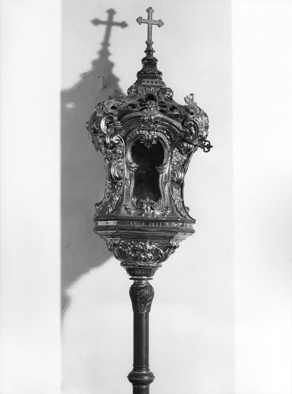 lanterna processionale, opera isolata - bottega umbra (sec. XX)