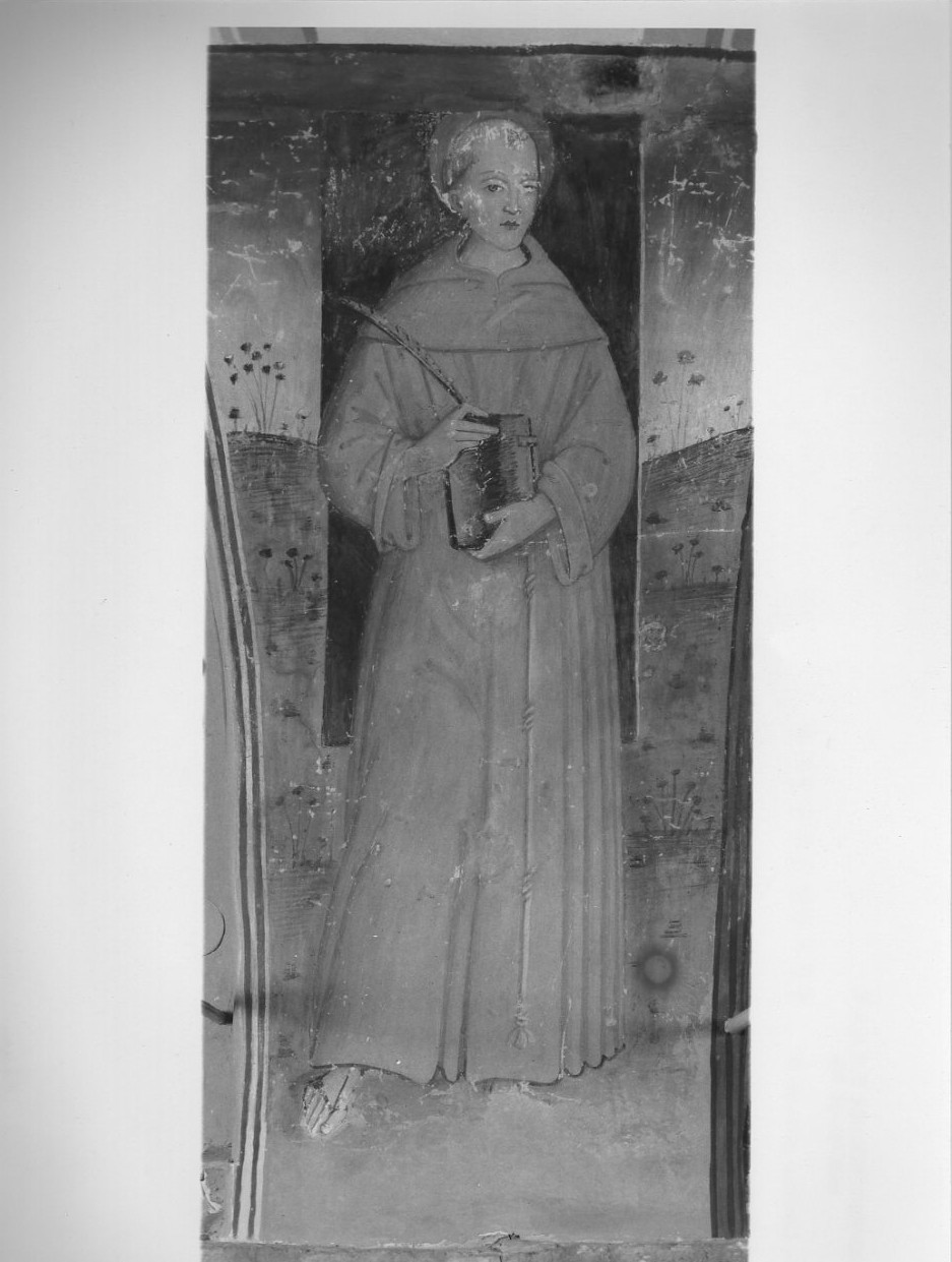 Santo francescano (dipinto, opera isolata) - ambito Italia centrale (fine/inizio secc. XV/ XVI)