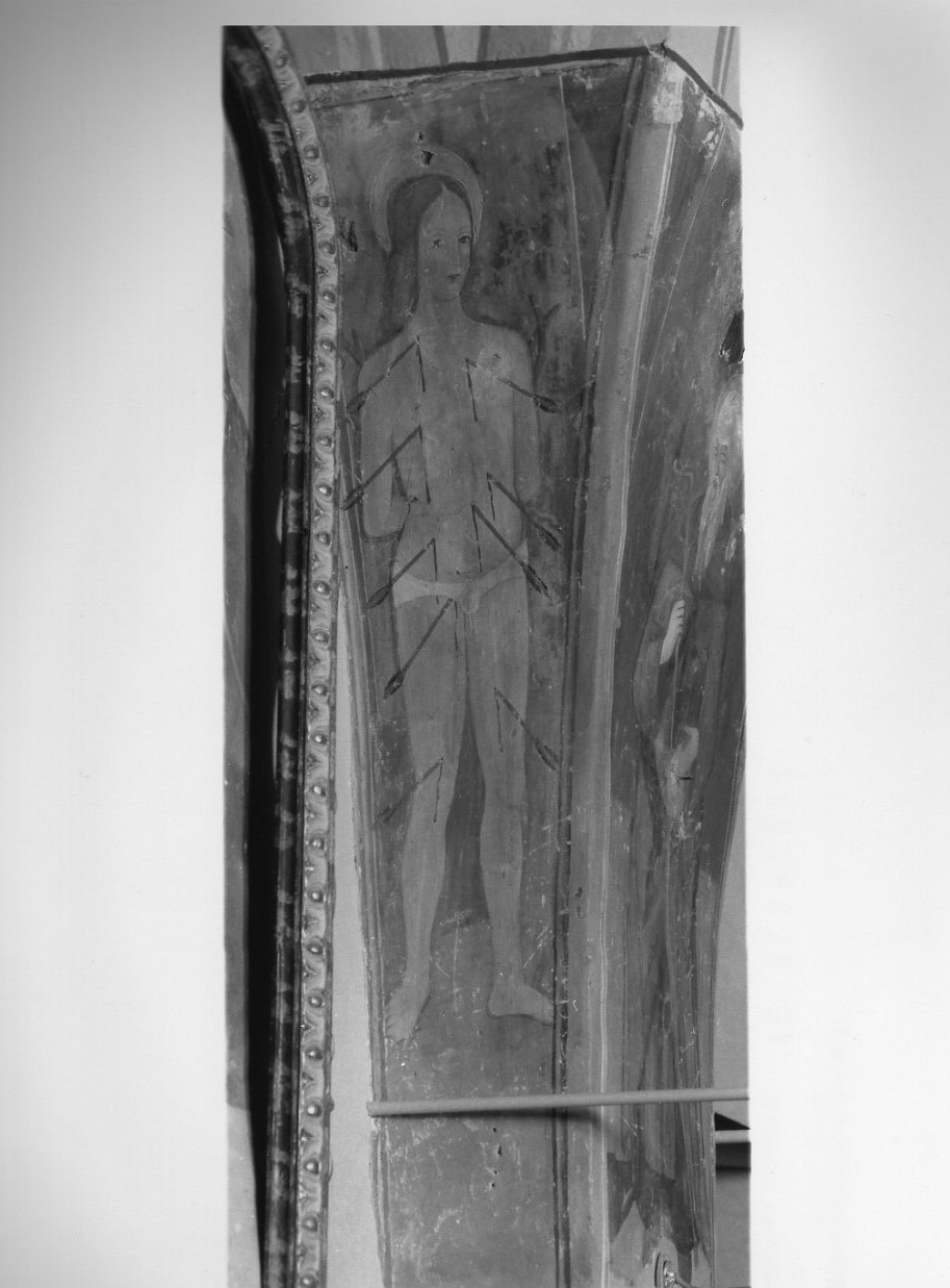 San Sebastiano (dipinto, opera isolata) - ambito Italia centrale (fine/inizio secc. XV/ XVI)