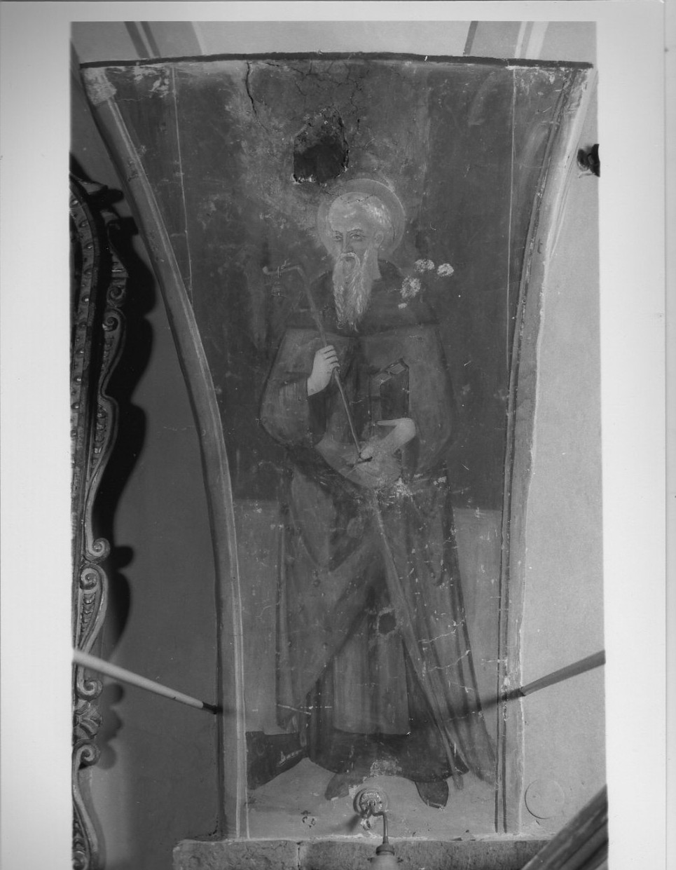 Sant'Antonio Abate (dipinto, opera isolata) - ambito Italia centrale (fine/inizio secc. XV/ XVI)