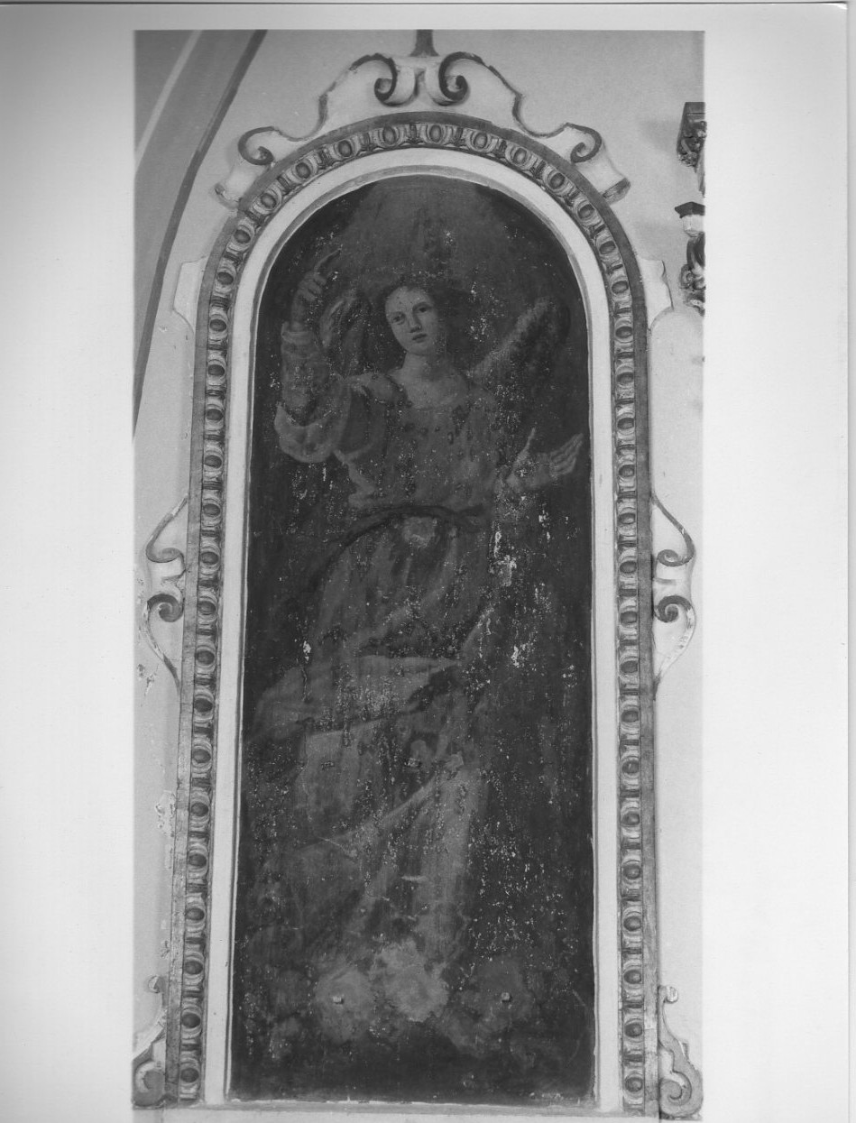 arcangelo Gabriele (dipinto, elemento d'insieme) - bottega umbra (sec. XVII)