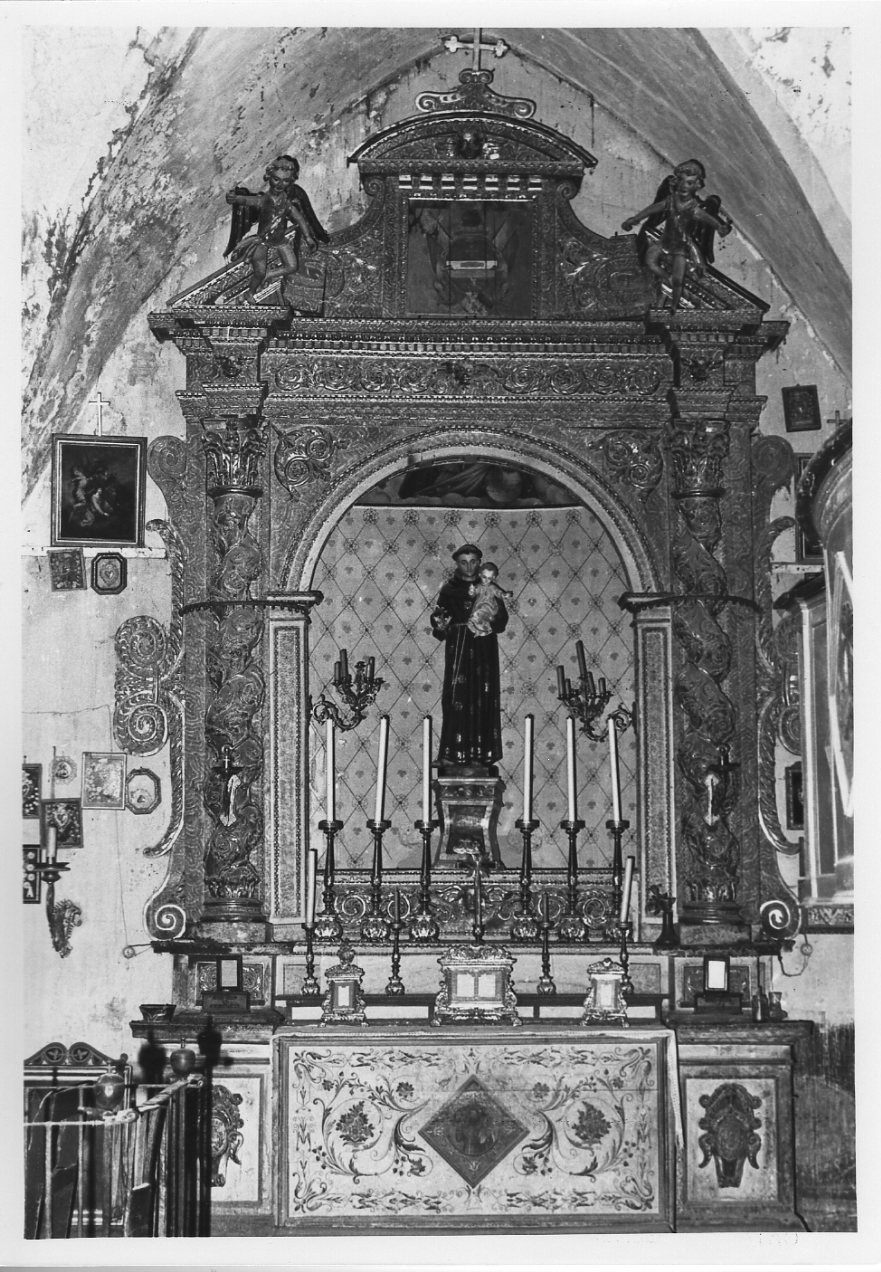 mostra d'altare, opera isolata - bottega Italia centrale (inizio sec. XVII)