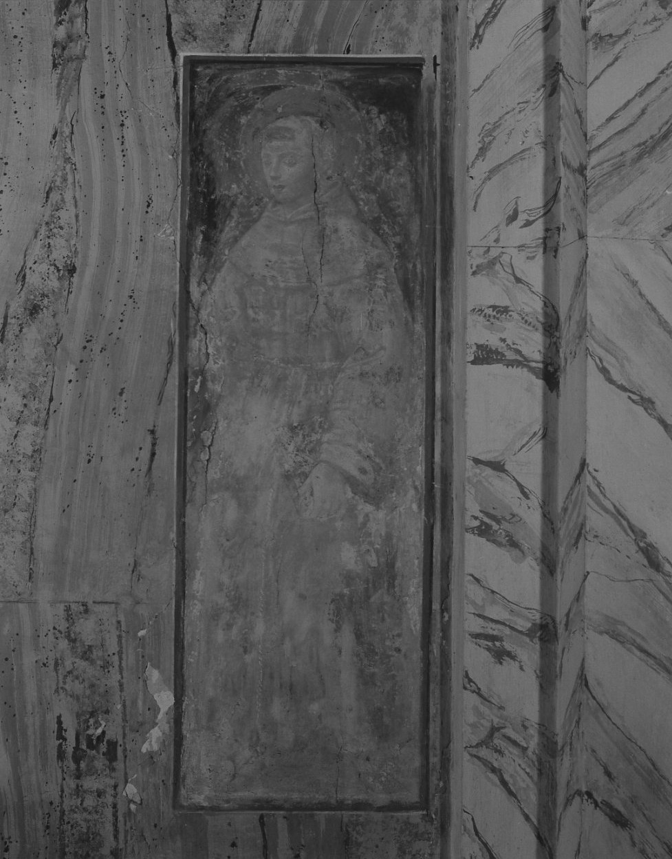 Santo (dipinto, opera isolata) - bottega umbra (prima metà sec. XV)