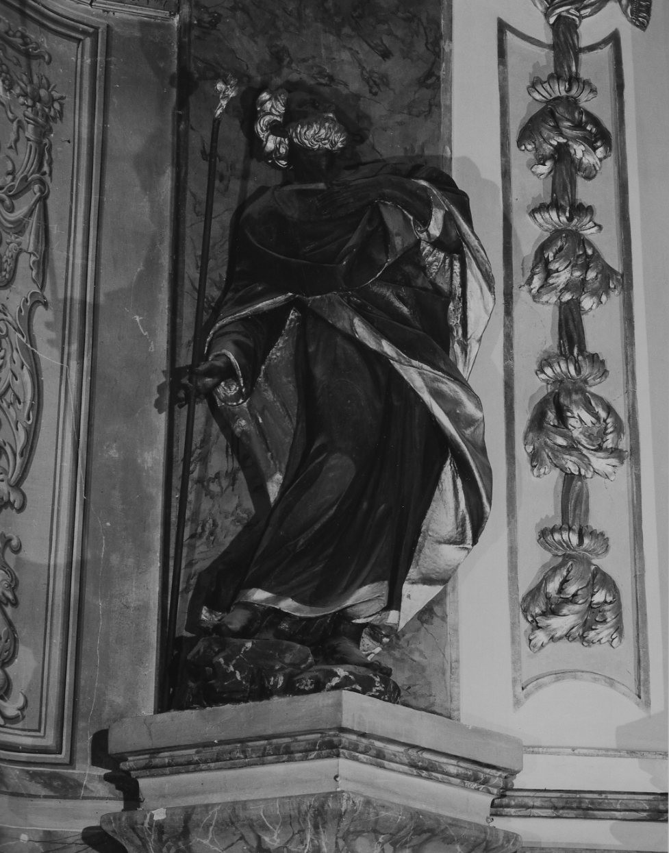 San Giuseppe (statua, elemento d'insieme) - bottega umbra (sec. XVIII)