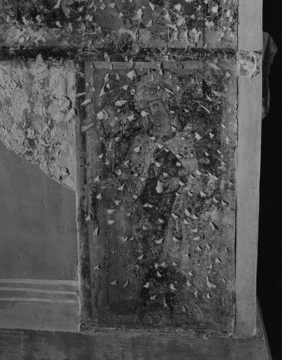 San Rocco (dipinto, opera isolata) - bottega umbra (fine/inizio secc. XV/ XVI)