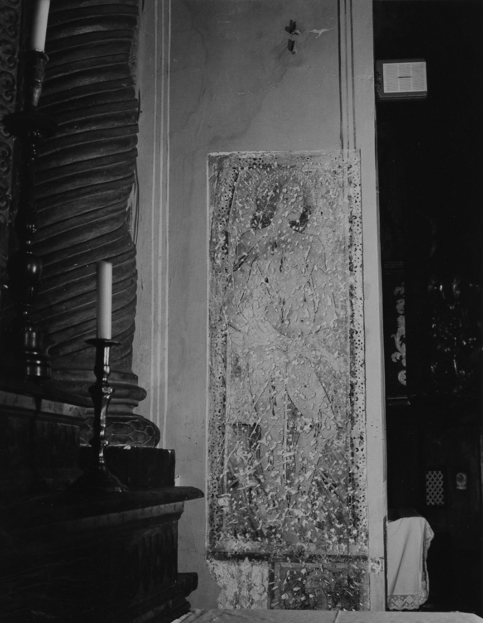 San Sebastiano (dipinto, opera isolata) - bottega umbra (fine/inizio secc. XV/ XVI)