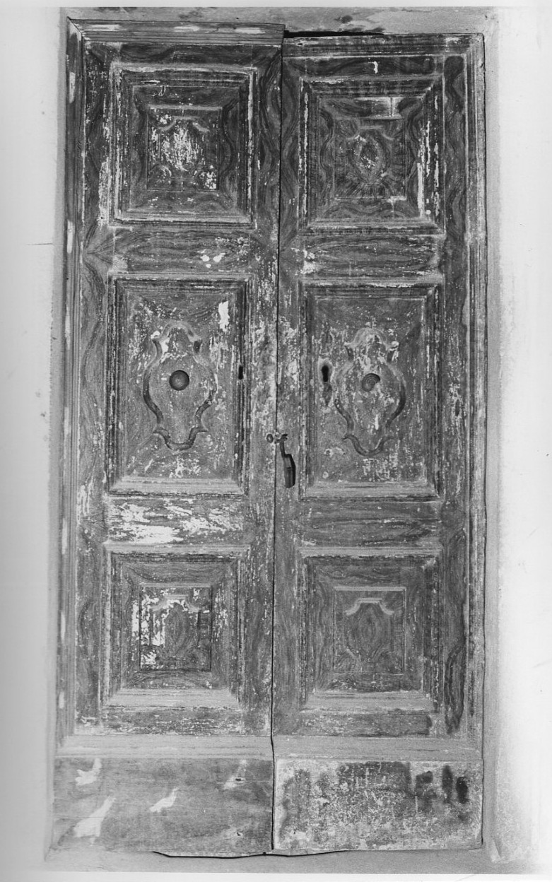 porta, opera isolata - bottega Italia centrale (sec. XVIII)