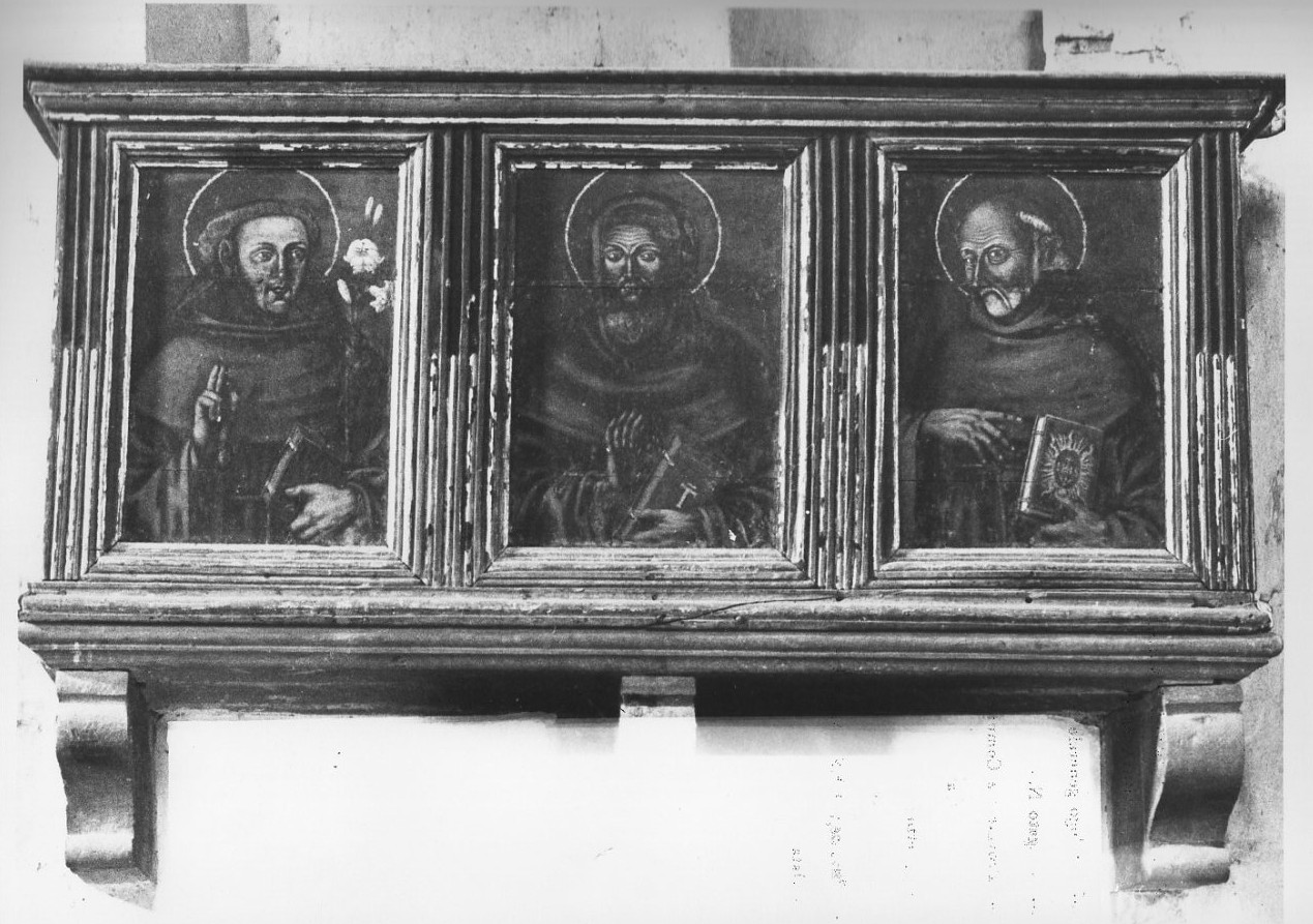 pulpito, opera isolata - ambito umbro (secc. XVI/ XVII)