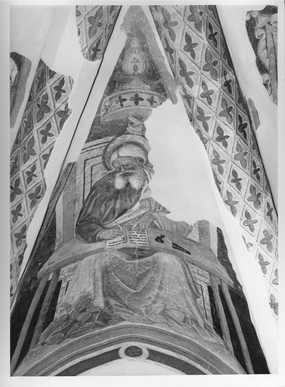 evangelisti (dipinto, frammento) di Alberti Antonio detto Antonio da Ferrara (sec. XV)