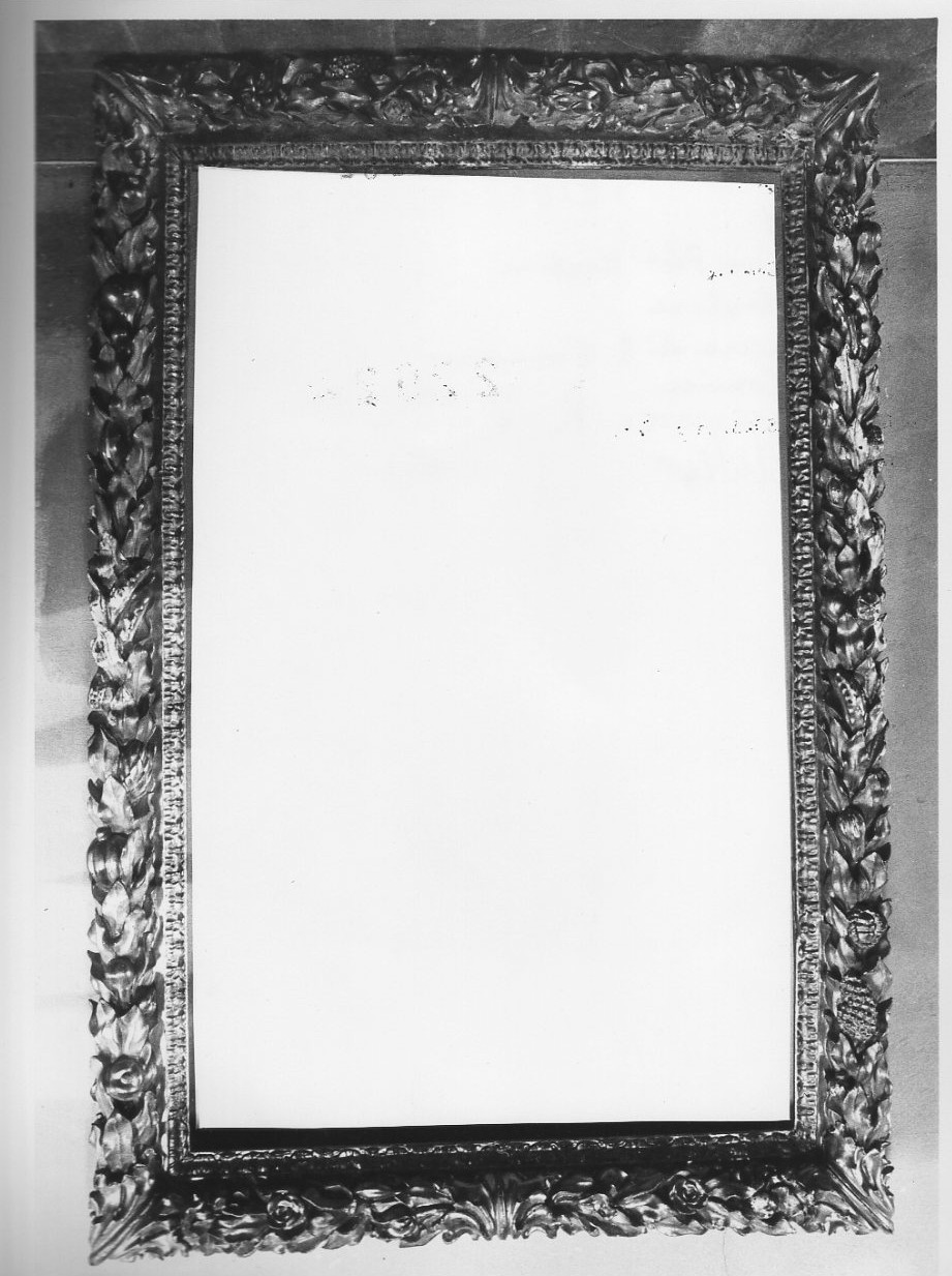 cornice, opera isolata - bottega umbra (secc. XVII/ XVIII)