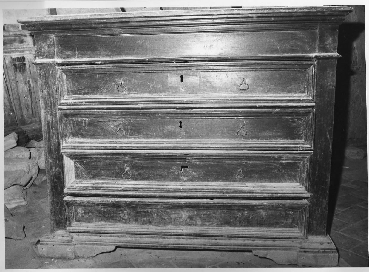 cassettone, opera isolata - bottega umbra (sec. XVII)