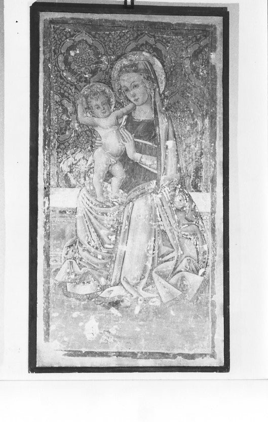 Madonna con Bambino (dipinto, opera isolata) - ambito Italia centrale (sec. XV)