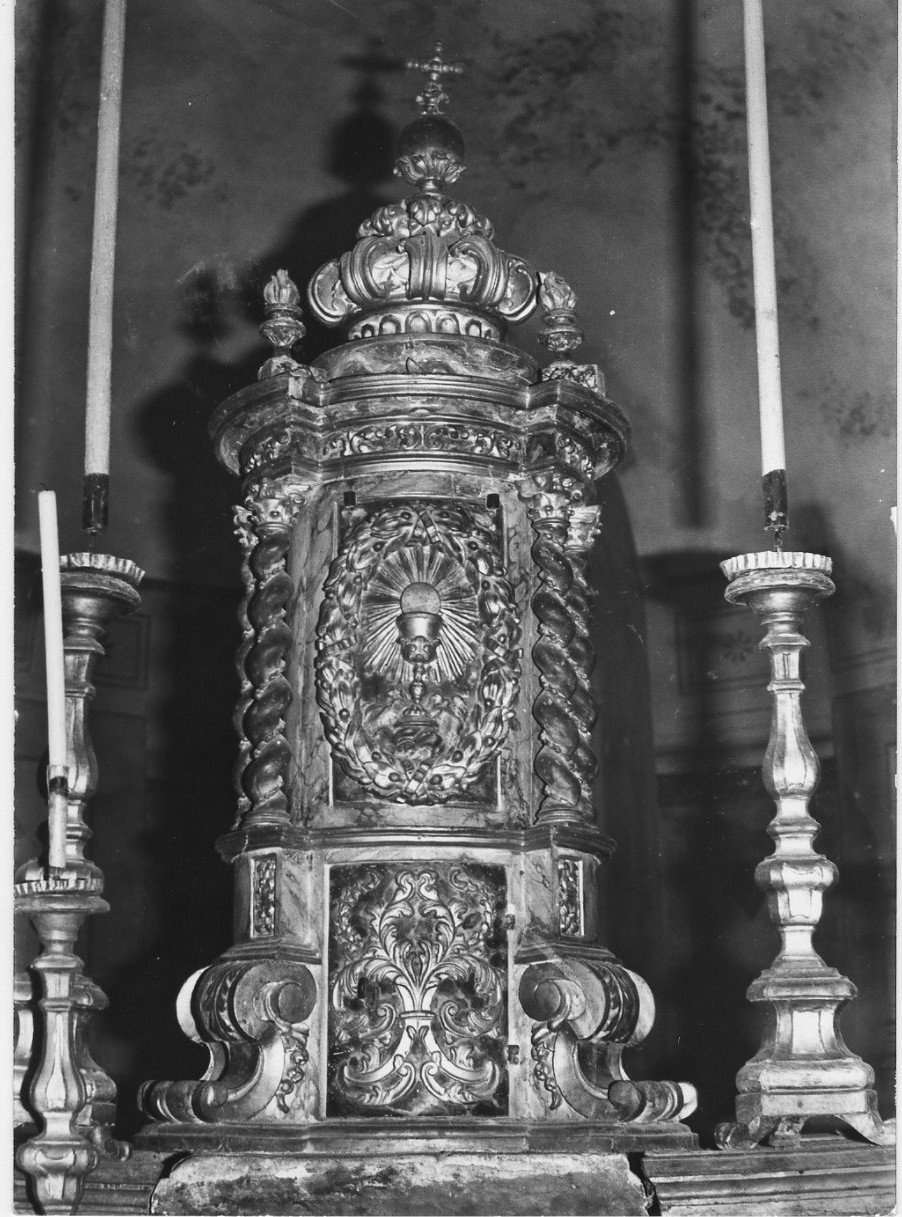 tabernacolo, opera isolata - bottega umbra (sec. XVII)