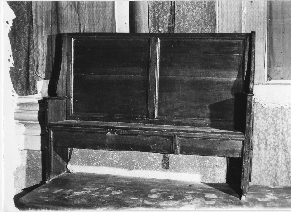 panca, coppia - bottega umbra (sec. XVIII)