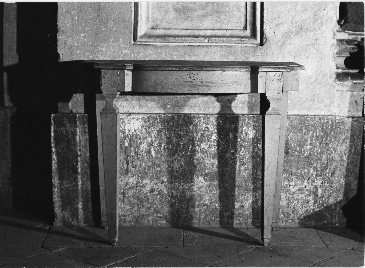 console, paio - bottega umbra (sec. XVIII)