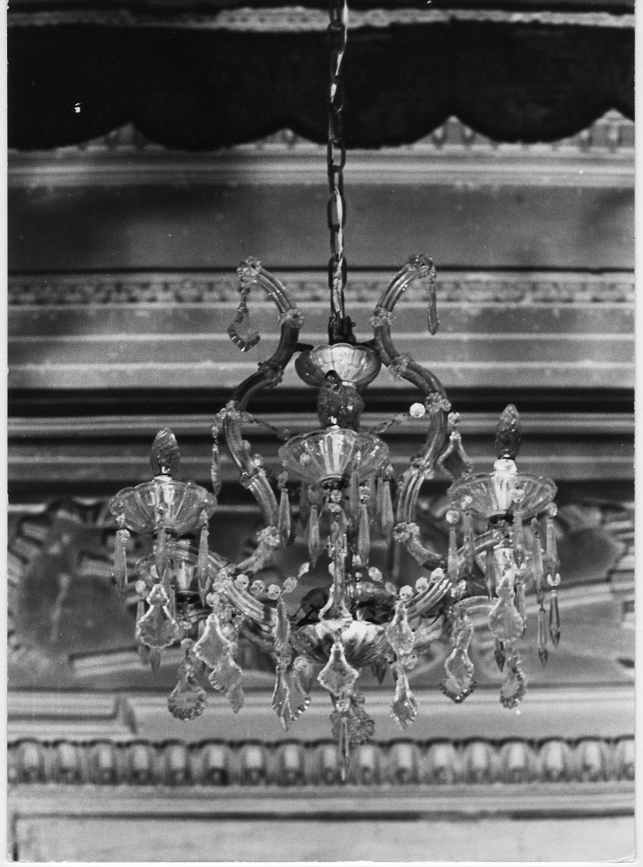 lampadario - a bracci, opera isolata - bottega umbra (sec. XVIII)