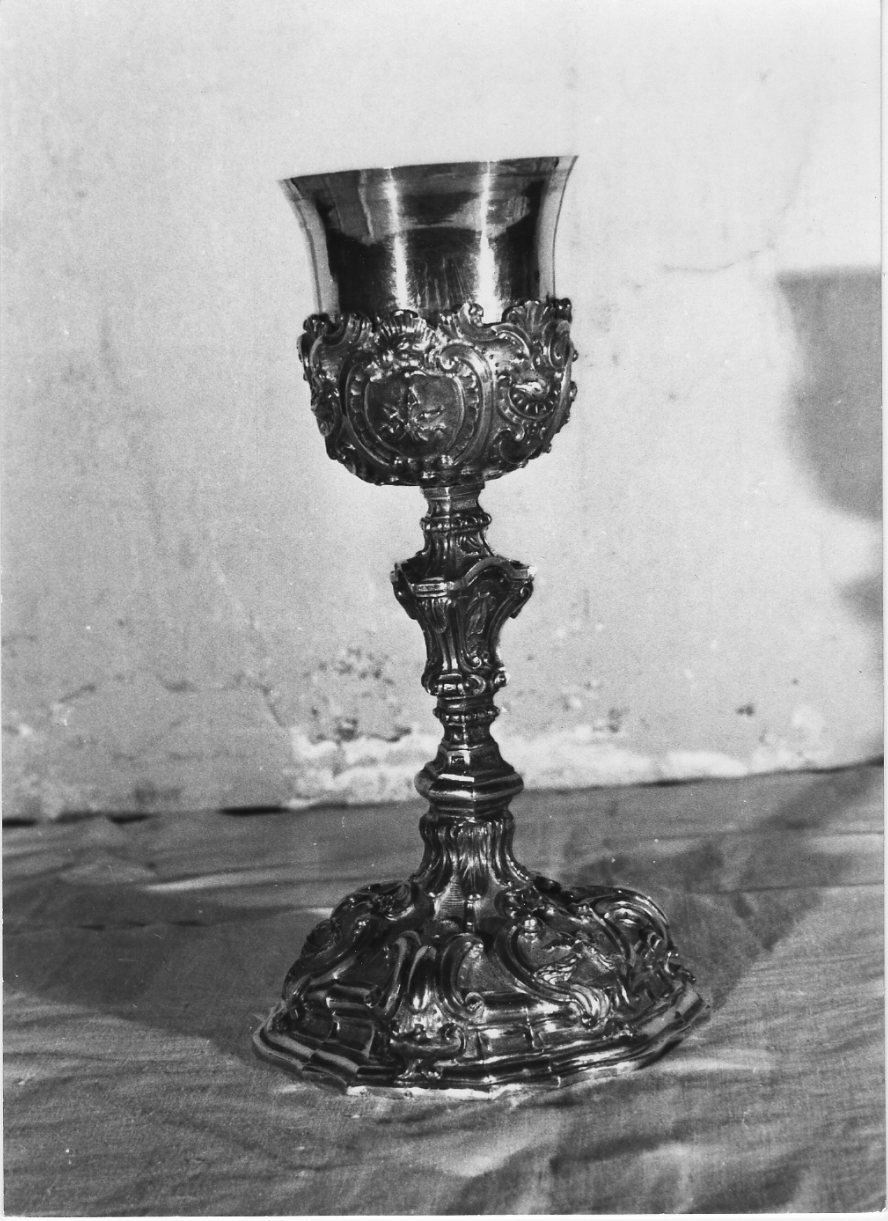 calice, opera isolata - bottega umbra (secc. XIX/ XX)