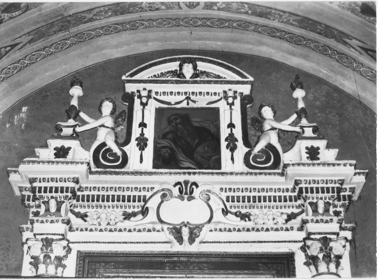 Dio Padre (cimasa, elemento d'insieme) - ambito Italia centrale (sec. XVII)